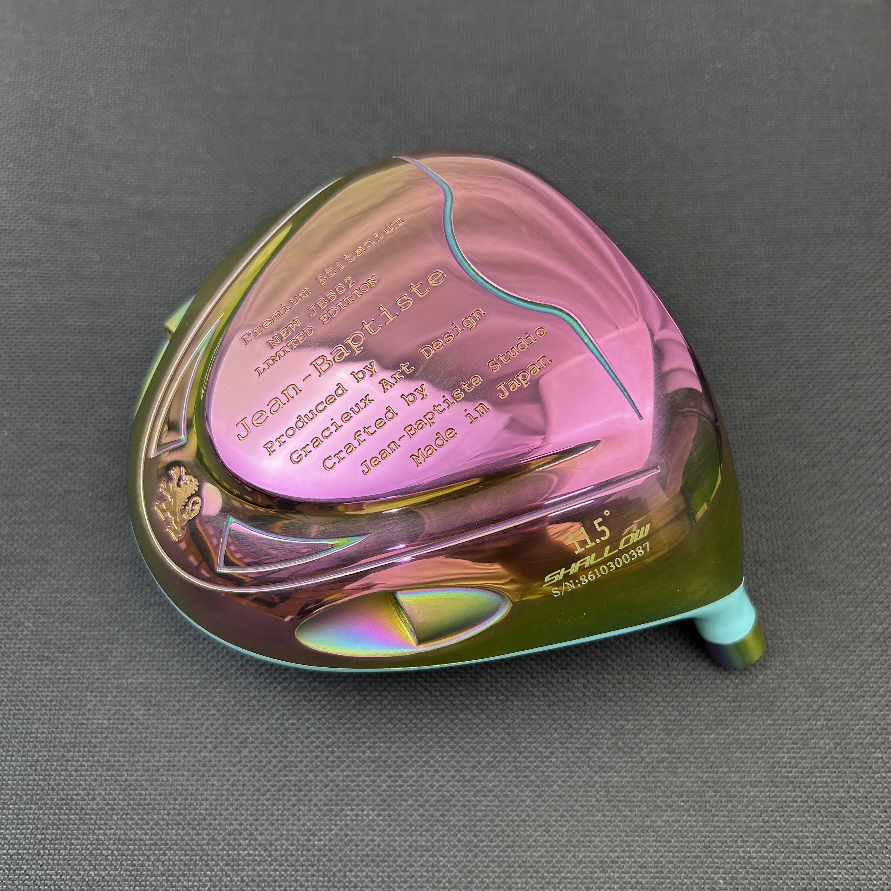 

【Титановый драйвер】 Головка драйвера 460CC из титанового сплава большого размера Sweet Spot для длительных и точных снимков (только головка)