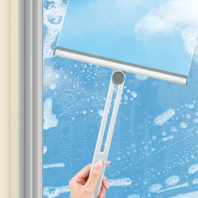 Silicone Scraper Washing Wiper Shower Squeegee Glass Clean Floor Window Glas Water Wall Glass Wiper Household Cleaning Tool