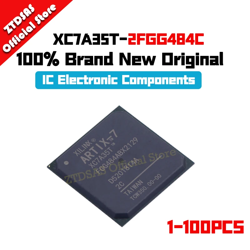 1-100Pcs XC7A35T-2FGG484C XC7A35T-2FGG484 XC7A35T-2FGG XC7A35T XC7A35 XC IC MCU FBGA-484 Chipset