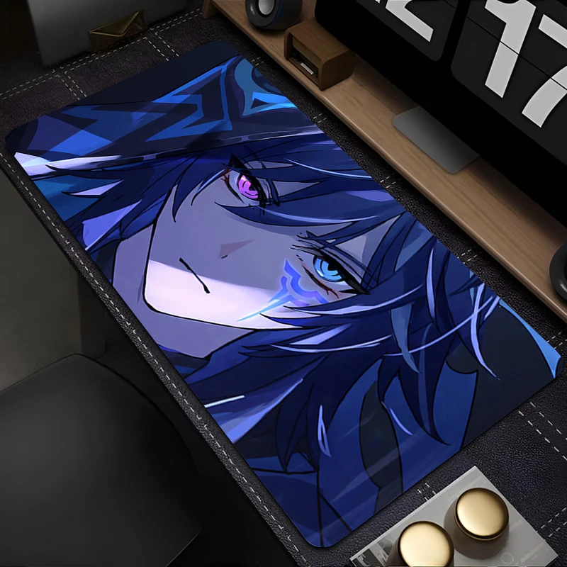 لوحة ماوس للكمبيوتر المحمول، ملحقات الكمبيوتر المكتبية، لوحة المفاتيح، حصيرة كوب مطاطية، حصيرة ماوس عالية الدقة، كبيرة G-genhin Impact Ororon، حصيرة مكتبية #2