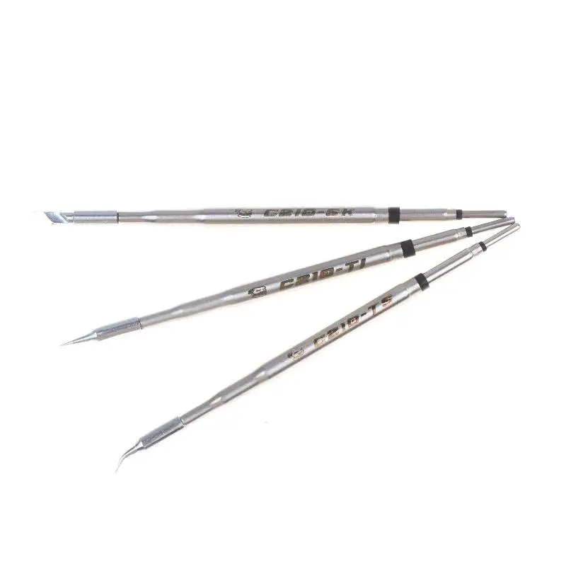 Universal Compatible T210 Soldering Station Welding Tools C210 Sereis Soldering Iron Tips C210-TS/TI/SK Replace Tip