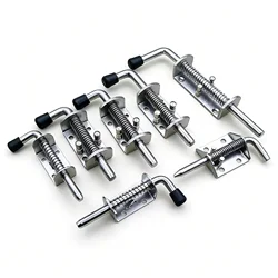 Stainless Steel 304 Bolt  Industrial Heavy Iron Spring Mechanical Equipment Cabinets Box car Door Bolts