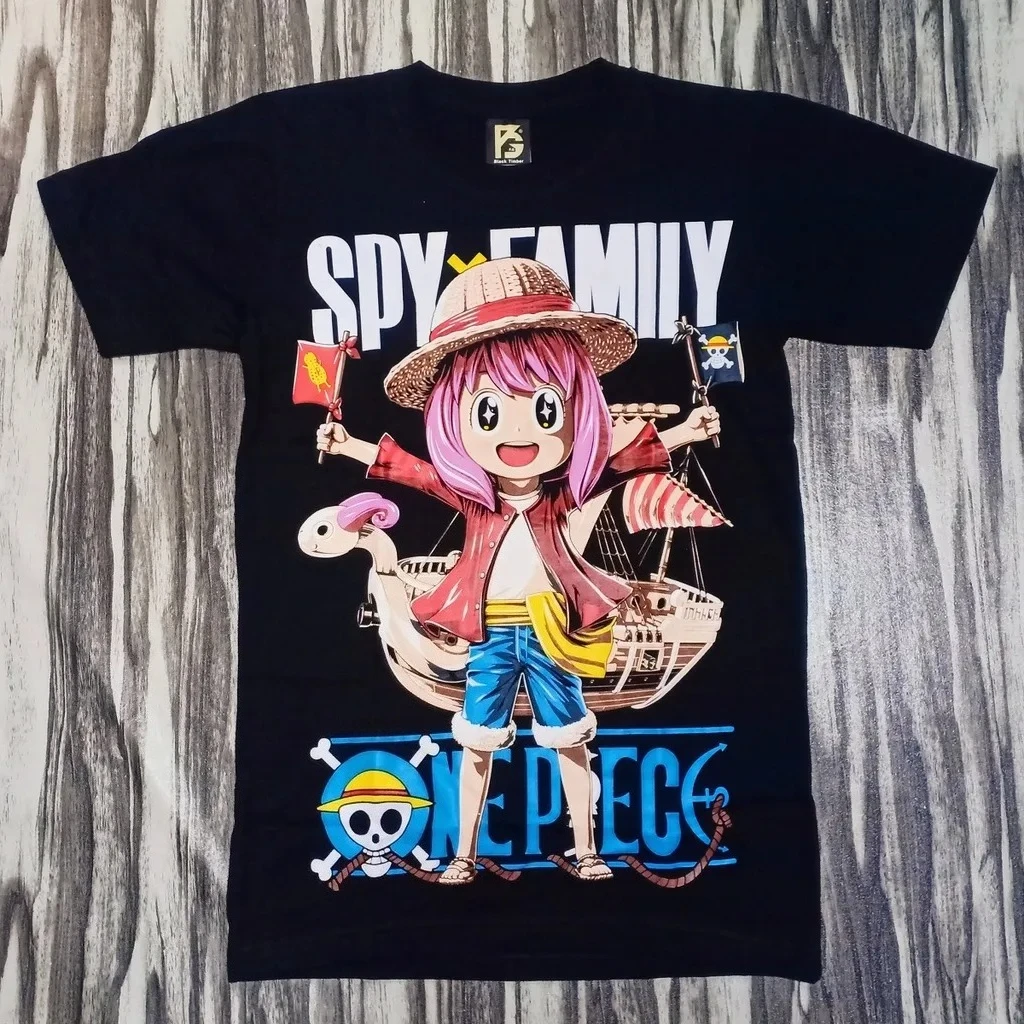 ANYA FORGER SPY X FAMILY LIMITED ONE PIECE ANIME Printed T-shirt Men's and Women's T-shirt Men's Top Sports T-shirt 2026 New Tee