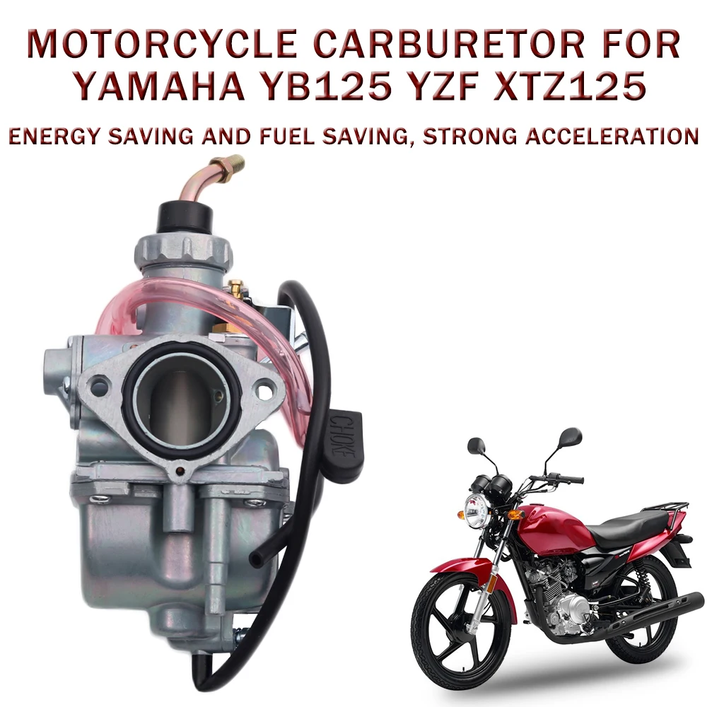 For YAMAHA YBR125 YBR 125 125CC Euro I II III  2 3 Motorcycle Carburetor Engine Gasoline Fuel System Moto Spare Parts Replcament