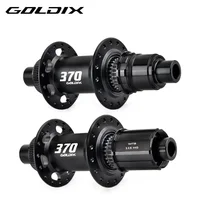GOLDIX GDX370 32H buje de bicicleta rodamiento sellado bloqueo central freno de disco j-bend 32 agujeros trinquete 36T BOOST MTB Hub para Shimano SRAM