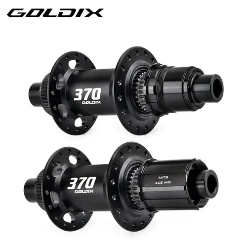 Imagen 1 del producto GOLDIX GDX370 32H buje de bicicleta rodamiento sellado bloqueo central freno de disco j-bend 32 agujeros trinquete 36T BOOST MTB Hub para Shimano SRAM