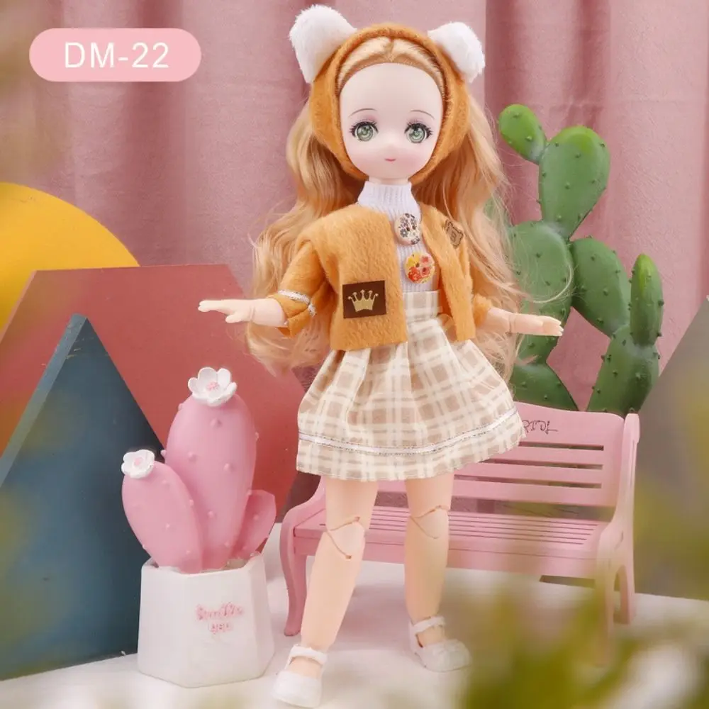 

Сферический шарнир 30 см аниме Bjd кукла одевается с одеждой на петлях кукла 30 см красочные 30 см шарнирные игрушки подарок на день рождения