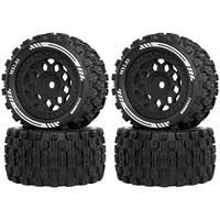 OGRC MX1.85 RC Wheels and Tires 12mm Hex Wheel Tires Sets 77*39mm for ARRMA 1/18 Typhon Granite Grom