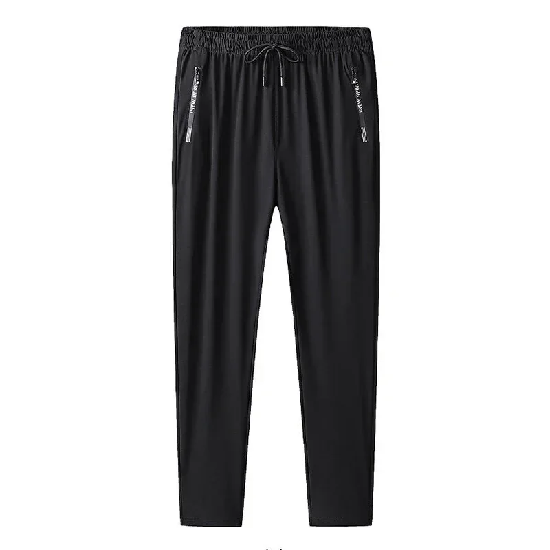 

Plus Size 8xl 7xl 6xl Men Sports Pants Quick-Drying Men's Trousers Joggers Sportswear Solid Sweatpants Male Elastic
