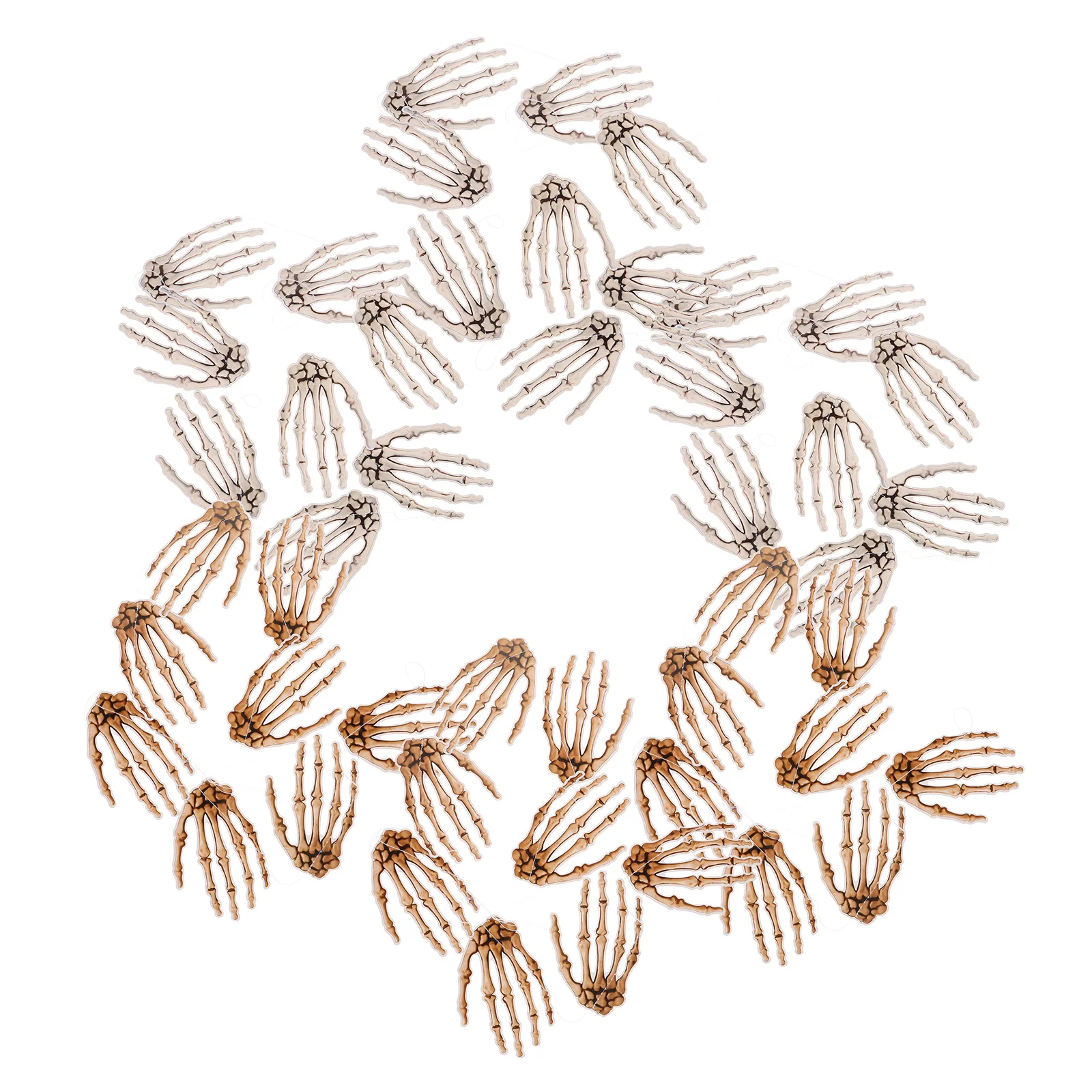 

6Pcs Halloween Hand Banner Decoration Prank Bunting Indoor Outdoor Party Supplies Spooky Atmosphere Party Decorations