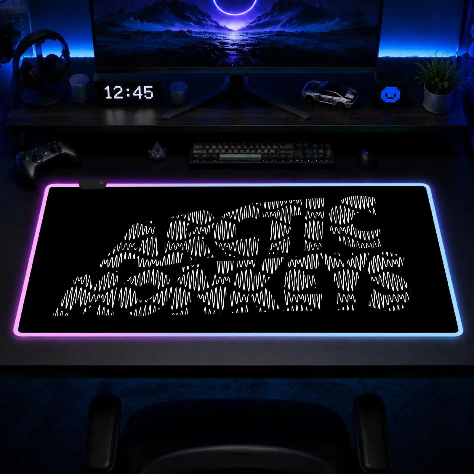 Arctic Monkeys Mouse Pad Gaming Anime Mouse Pad XXL RGB Desk Mats LED Table Pads Backlit Rubber Desktop