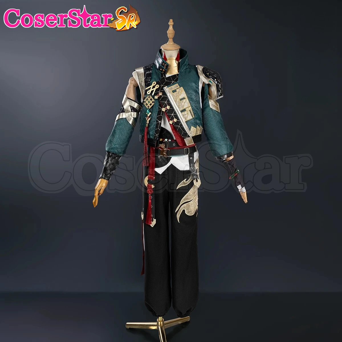 CoserStar-SR jeu larmes de Themis corbeau Cosplay Costume tenue carnaval Halloween jeu de rôle perruque costumes