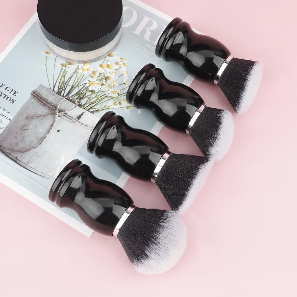 Beard Shaving Brush Makeup Brushes 1pcs Wooden Handle Bristle Hair Salon Barber Soap Foam Shave Men Facial Cleaning Tools