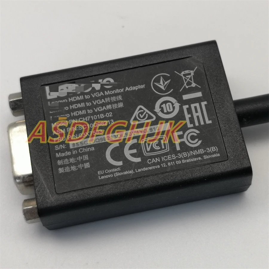 For Lenovo For ThinkPad HDMI To VGA Monitor Adapter 03X7583  CH7101B-02 SC10Q98213  Free Shipping