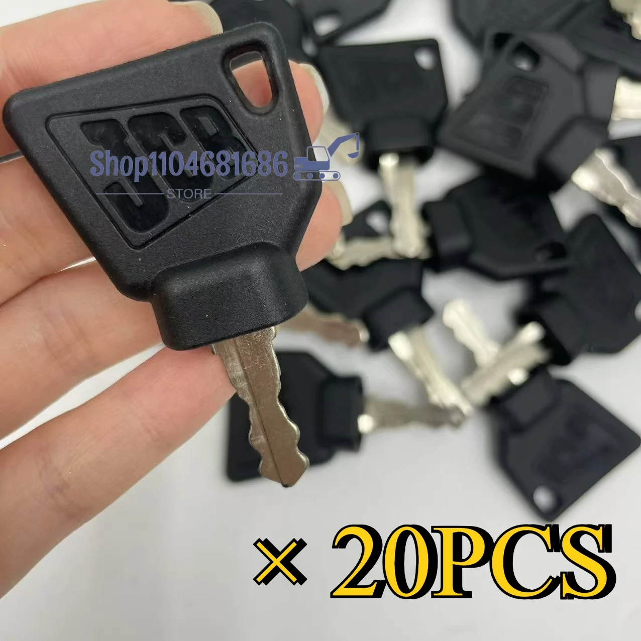 

20pcs Key for JCB Heavy Equipment Ignition Key OEM 701/45501 331/26790 333/Y1374