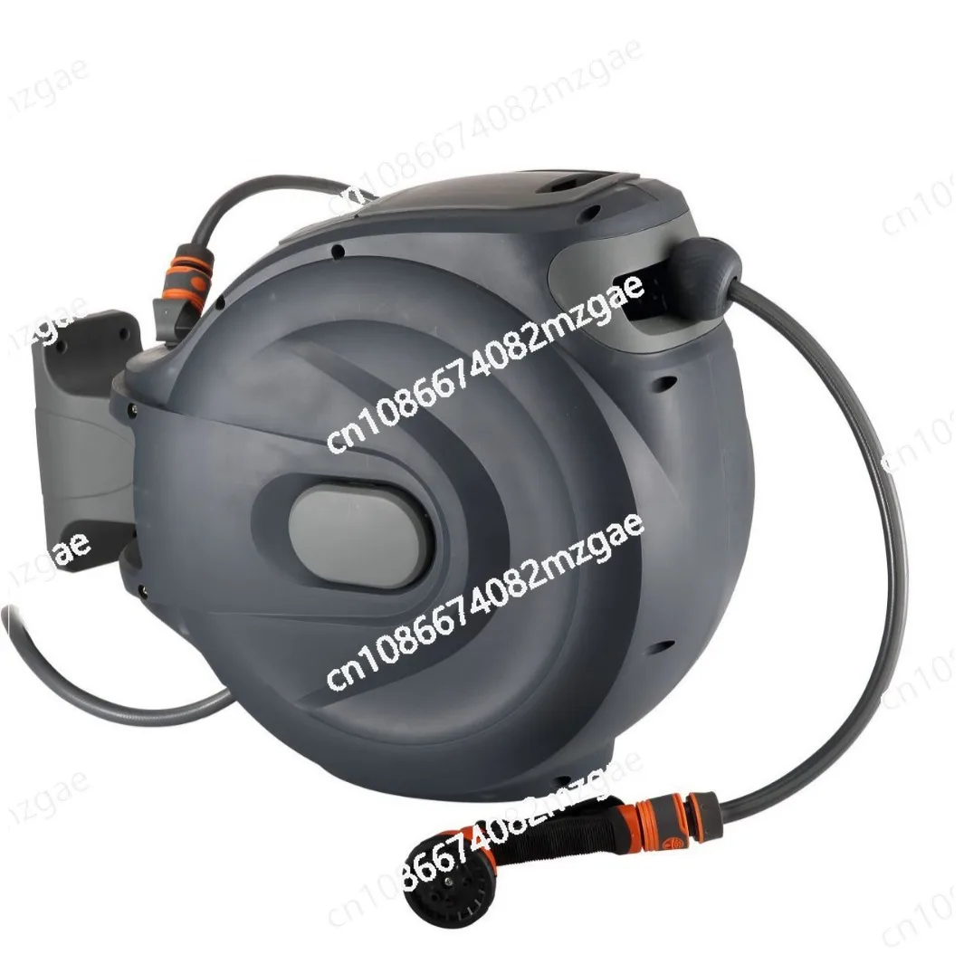 

Автоматическая телескопическая катушка для садовой термоусадочной воды, барабан из ПВХ