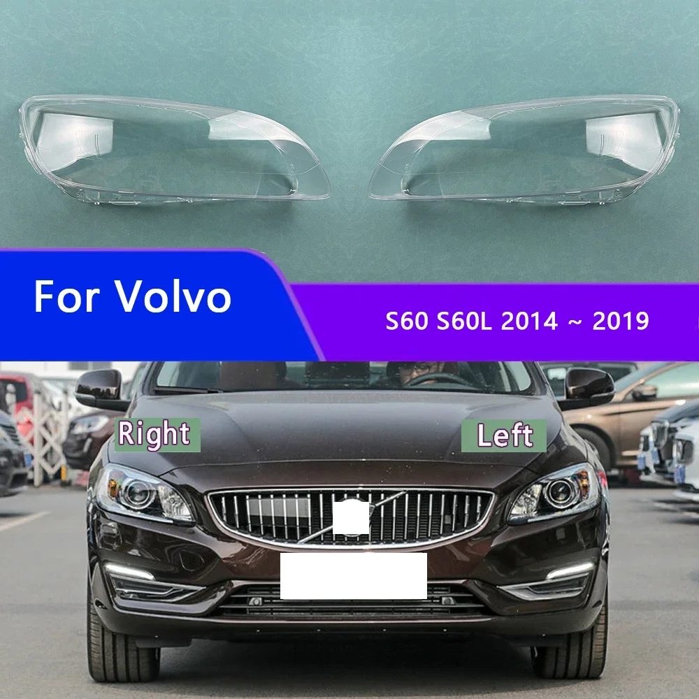 

Для Volvo S60 S60L 2014 2015 2016 2017 2018 2019 передняя фара стеклянная крышка фары прозрачный корпус объектива чехол