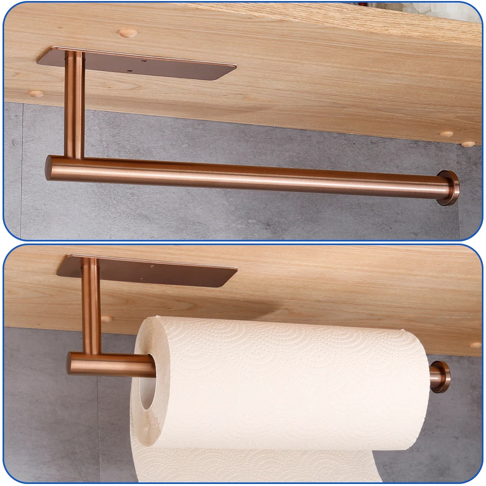 Roségold Papierhalter Selbstkl – Kitchen Baking Paper Holder Bewertung und Preis