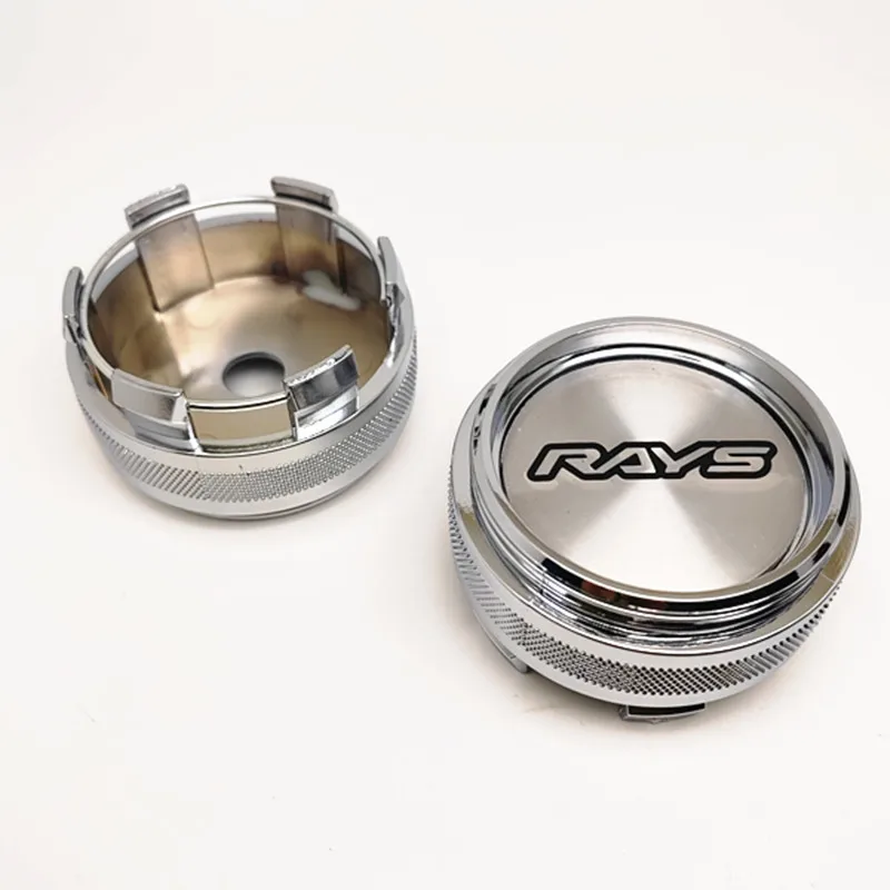 4pcs 62mm 56mm Rays Racing Car Wheel Center Caps Rims Replacement Hub Cover Dustproof Hubcap
