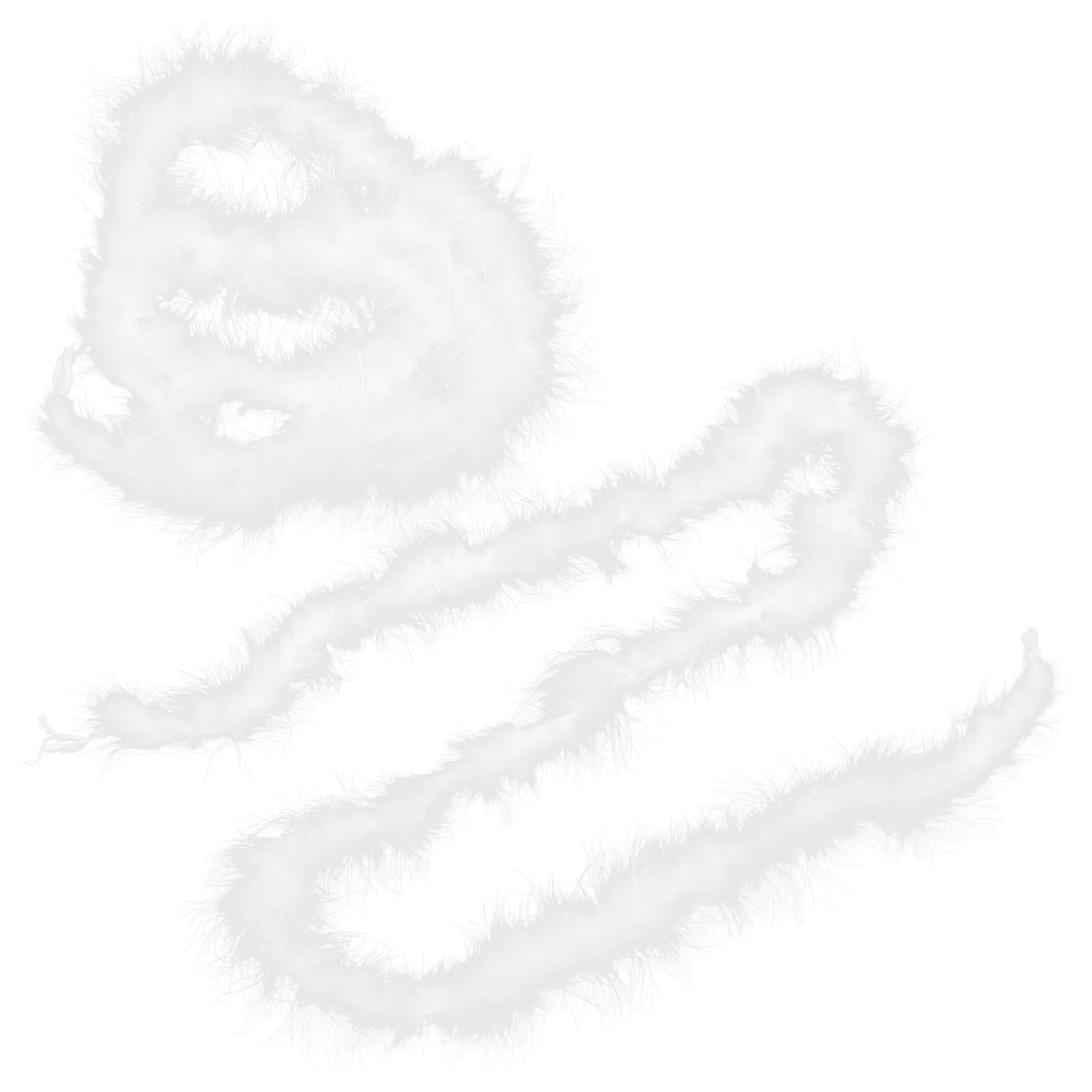 

2Pcs Turkey Plumes Boa Elegant Trim for Women Dress Up DIY Clothing Accessories Festive Party Decoration