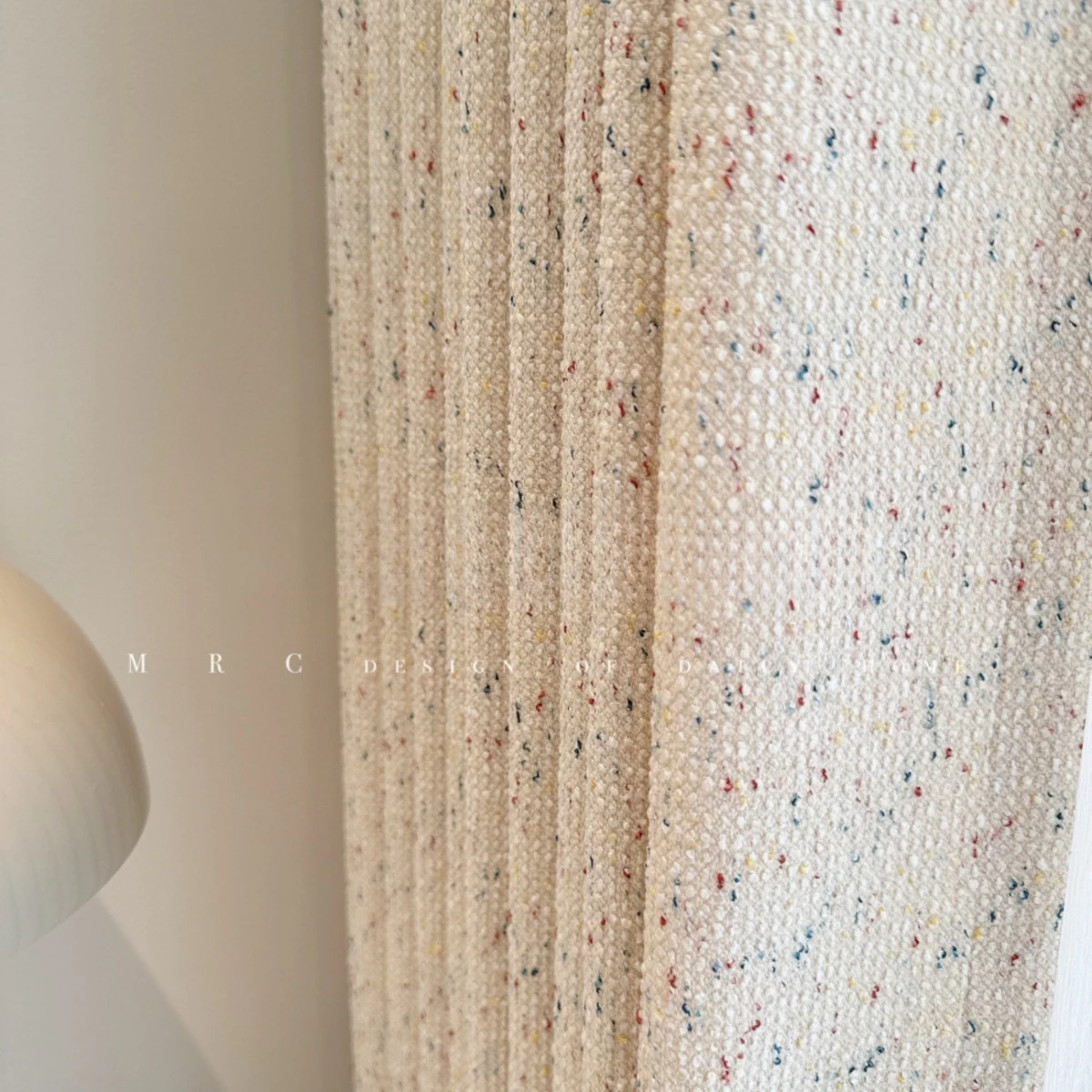 

Rainbow Doudou Hemp Children's Room Blackout Curtains New Chenier Jacquard Bedroom Bay Window Finished Curtains