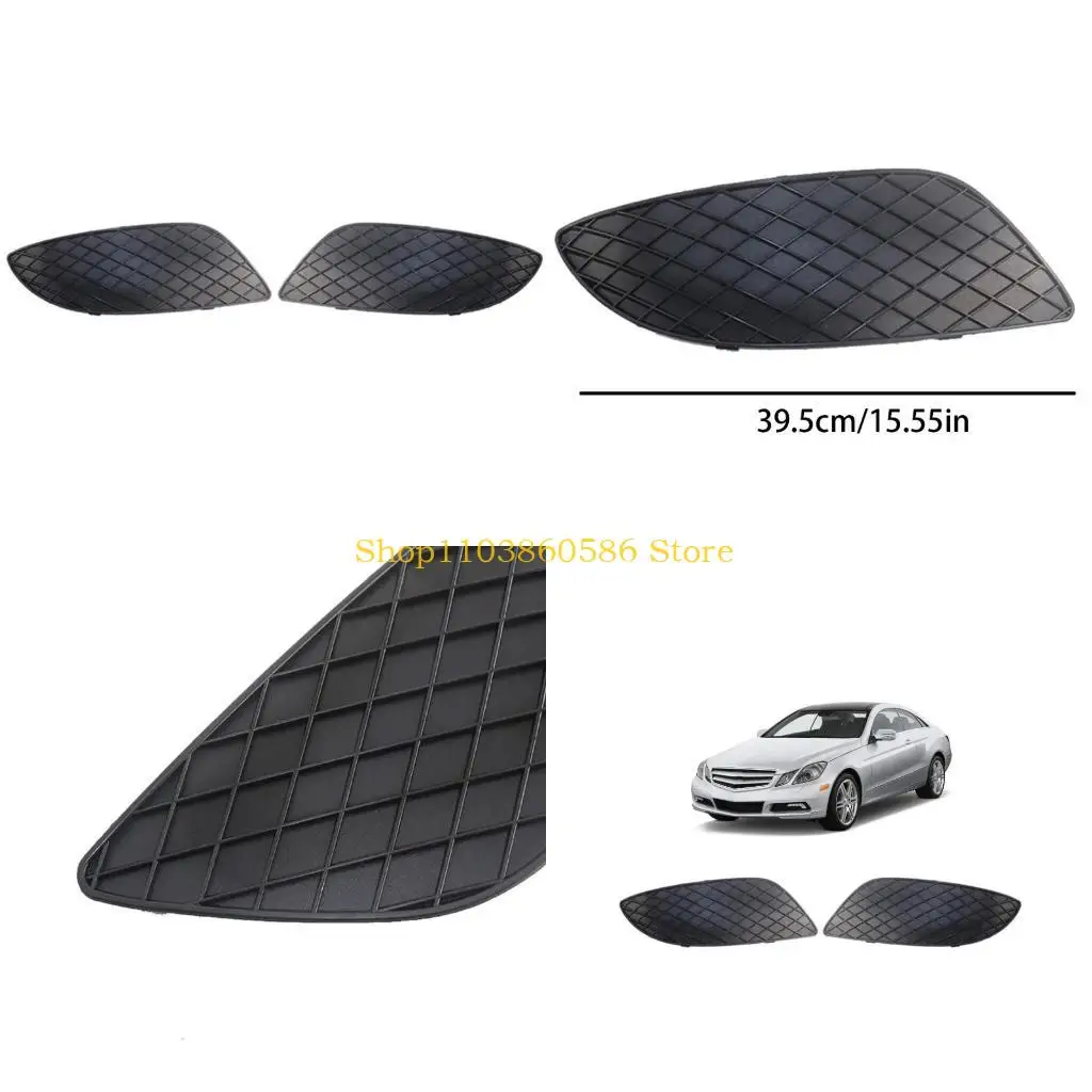 242A 1 Pair Replacement Daytime Running Light Cover Bumper Fog Light Cover Grille Auto Accessories for W636 W639
