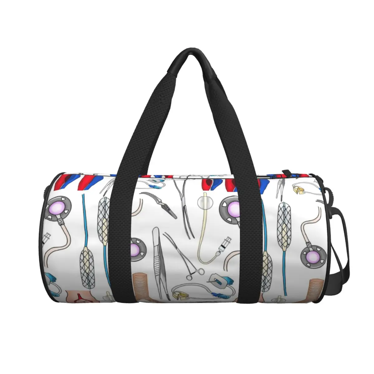 

Vascular Surgery Large Duffle Gym Bag Waterproof Duffle Travel Bags Handbags Fitness bag