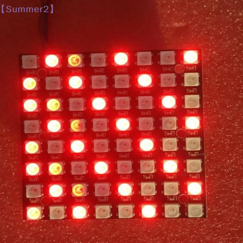 WS2812 LED 5050 RGB 8x8 4 16 25 64 Bit LED Matrix Module For DIY Colored Light Development Board〔Sum2〕