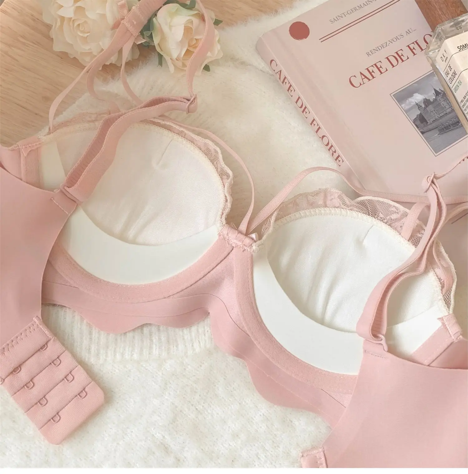 Sexy Small Chest Push Up No Steel Ring Sexy Underwear Women\'s Anti-sagging Pure Desire New Style Bra for Girls