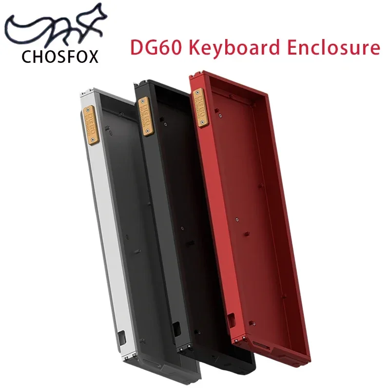

DG60 Wooting 60HE GH60 Aluminum Keyboard Case Shell 60% Key Layouts For Mad 60he RAKKA GATERON GT60 HM66XU Gaming Keyboard Gifts