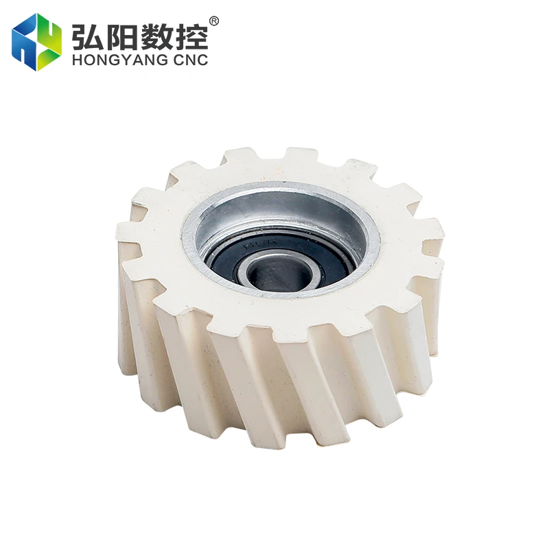 ลูกกลิ้งความดันยางทอลายทแยง 65*8/12*28 มม.สีขาวร่องกด Roller เหมาะสําหรับ NANXING ขอบแถบเครื่องไม้เครื่องมือ