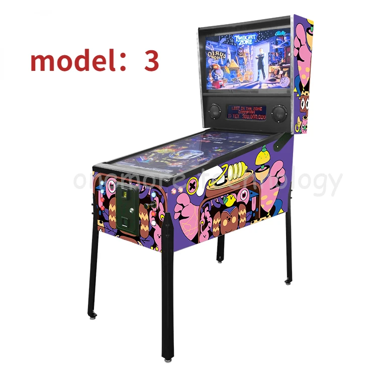 HD 49 Inch 4K LCD High Quality Virtual Pinball Machine With 900+ Games