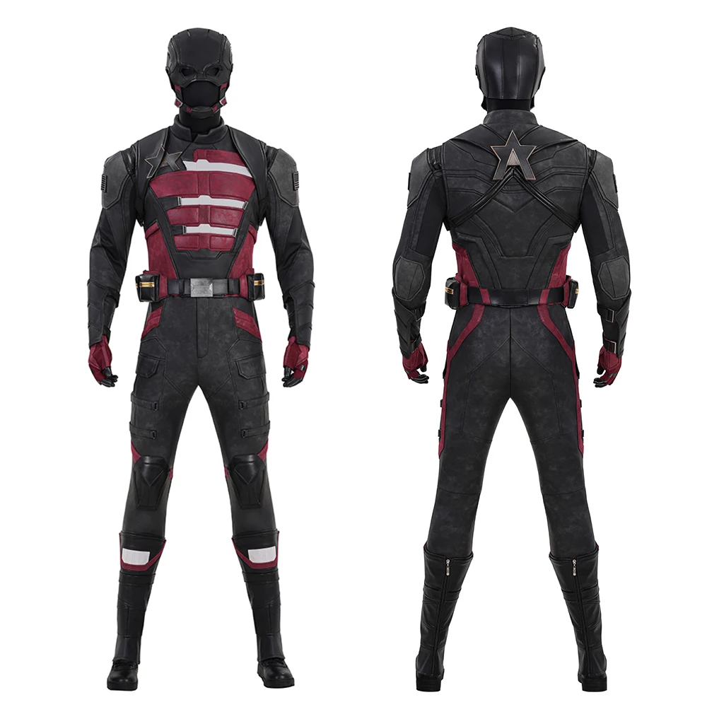 

Костюм супергероя для косплея Джона Ф. Уокера, кожаный комбинезон капитана агента, боевой костюм, наряд для вечеринки на Хэллоуин, униформа на заказ