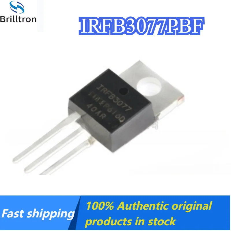 10-30PCS IRFB3077PBF TO-220 N-Channel 75V/210A MOSFET Brand New Original In Stock , Fast Shipping.