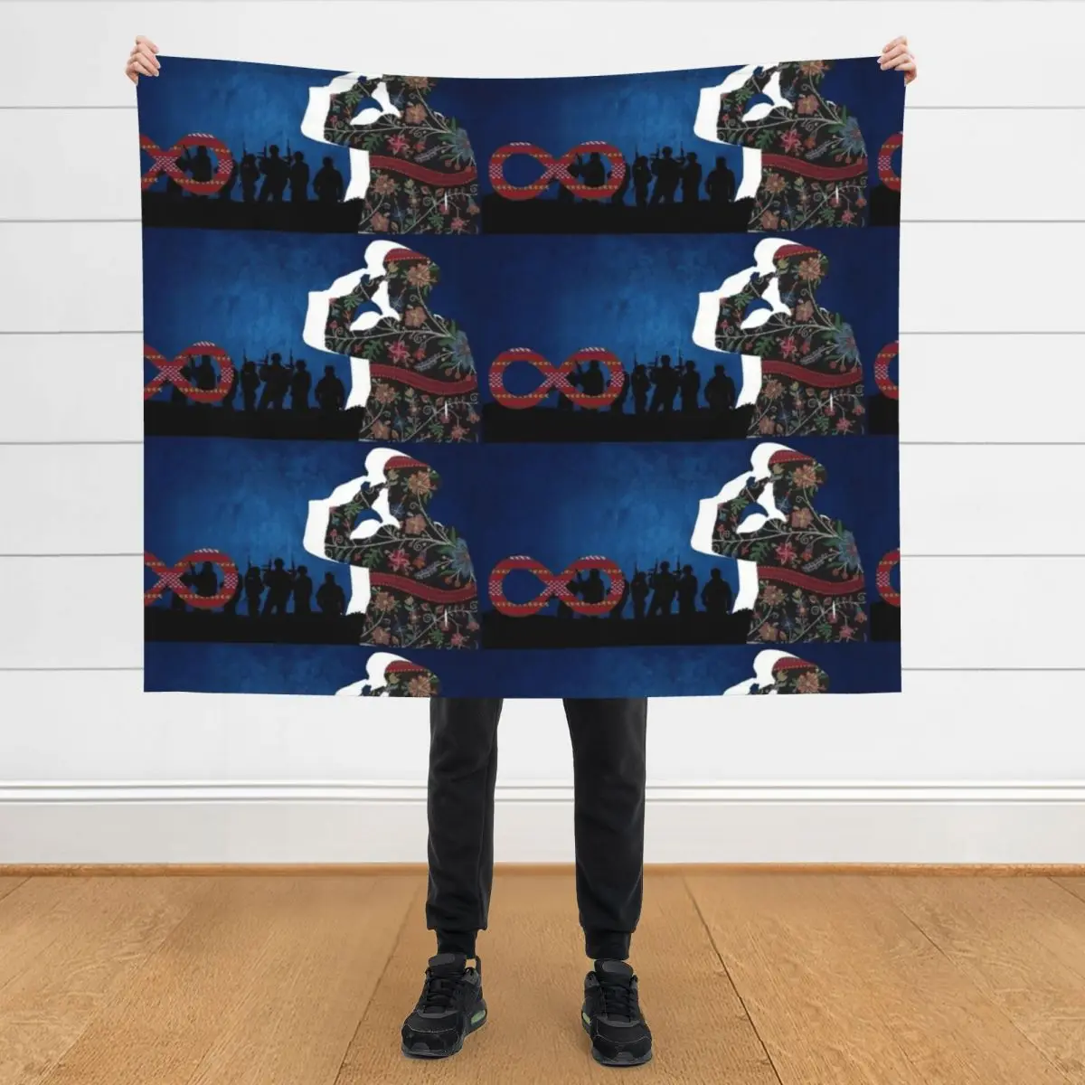 

Mtis Veterans Throw Blanket blankets and throws manga Travel Sleeping Bag Blankets