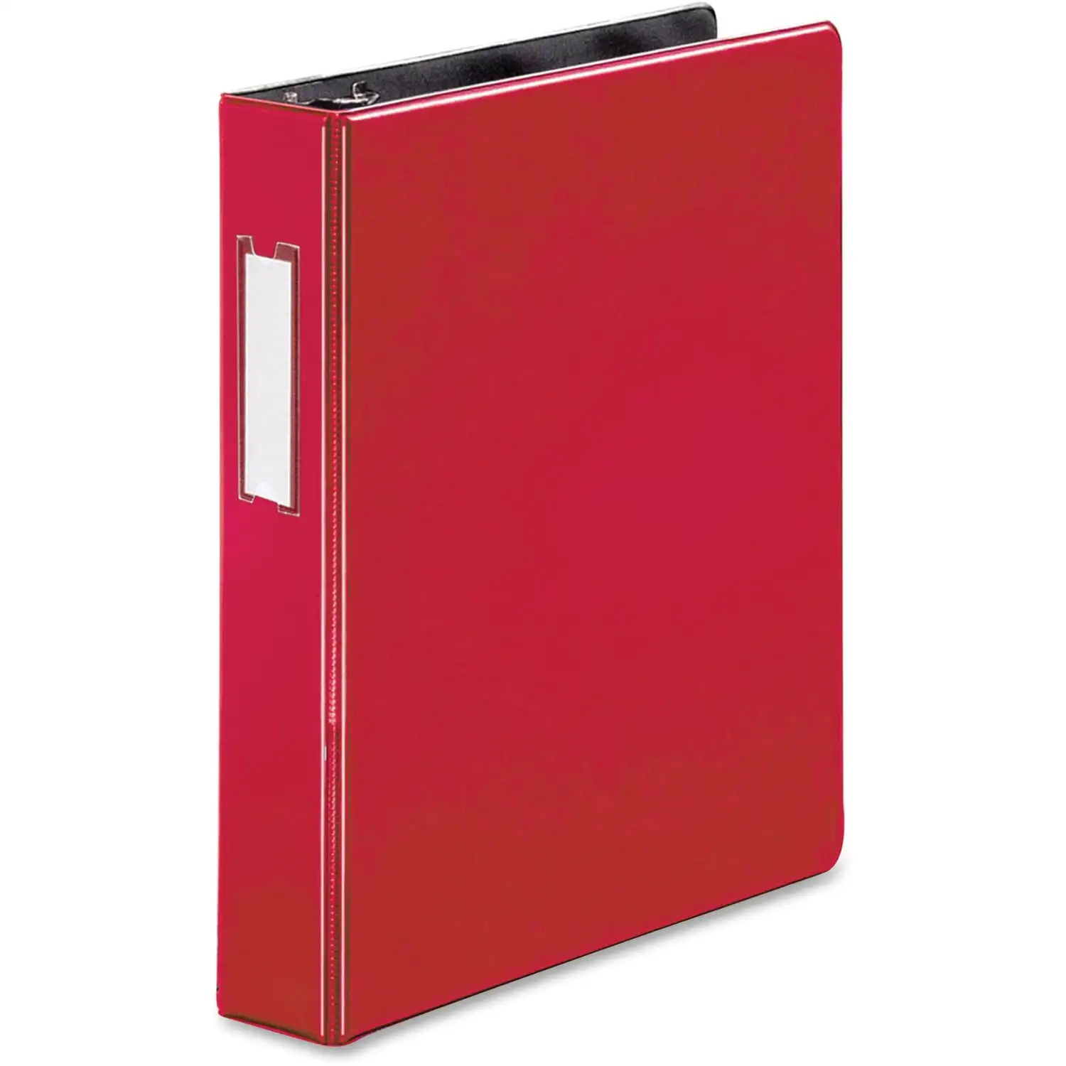 

Slanted D-Ring Binder w/LBL HLD 1-1/2" Red 33128