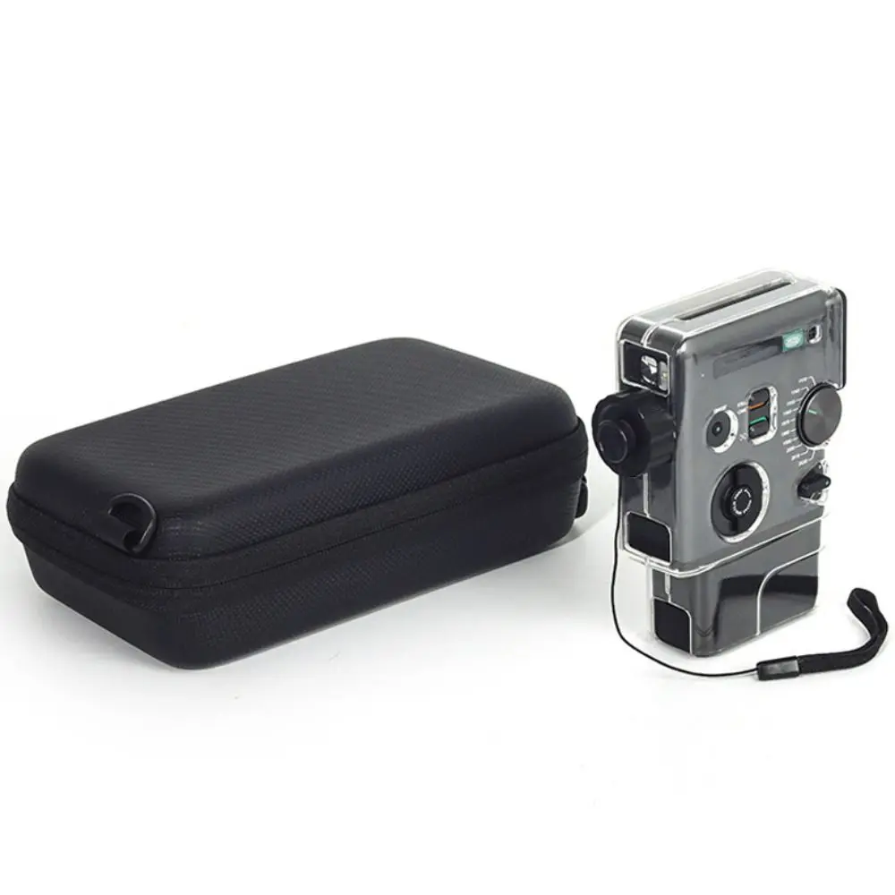 EVA Instant Camera Storage Bag Hard Anti Scratch Carrying Case with Shoulder Strap Portable for Fujifilm instax mini Evo Cinema