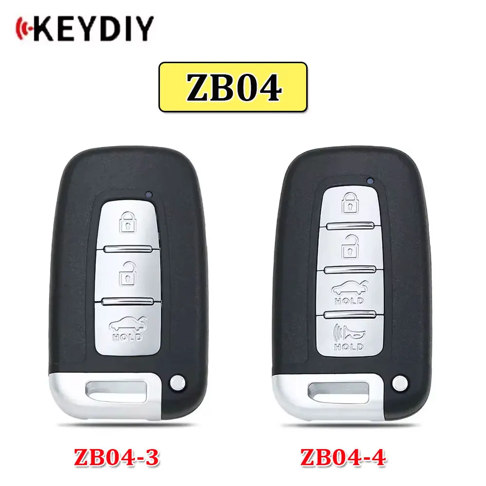 

KEYDIY ZB04 Универсальный смарт-ключ ZB04-3 ZB04-4 ZB04 ZB Series KD Автомобильный дистанционный ключ для KD-X2/KD-MAX подходит для более 2000 моделей