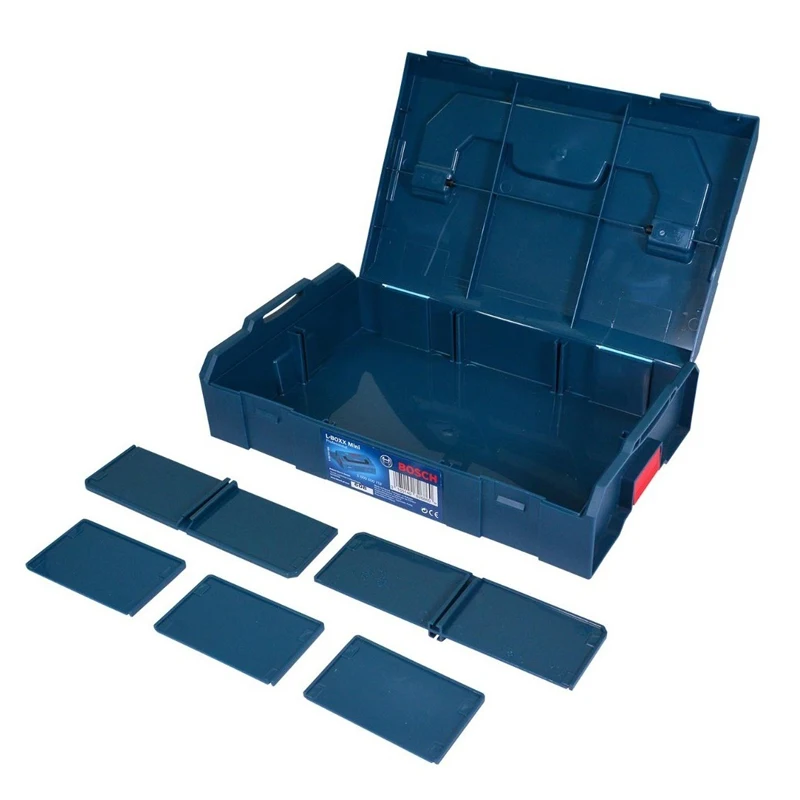 Bosch L-Boxx Tool Accessories Case Mini Storage Box Durable Shock Proof Parts Screw Bits Original Stackable Plastic Storage Box