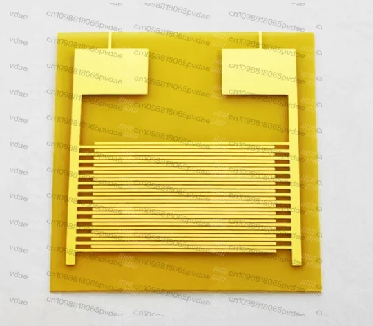 5pcs 50um Flexible Interdigital Electrode Capacitance Array Gas Bio-Humidity Sensor Chip PI Smart Wear