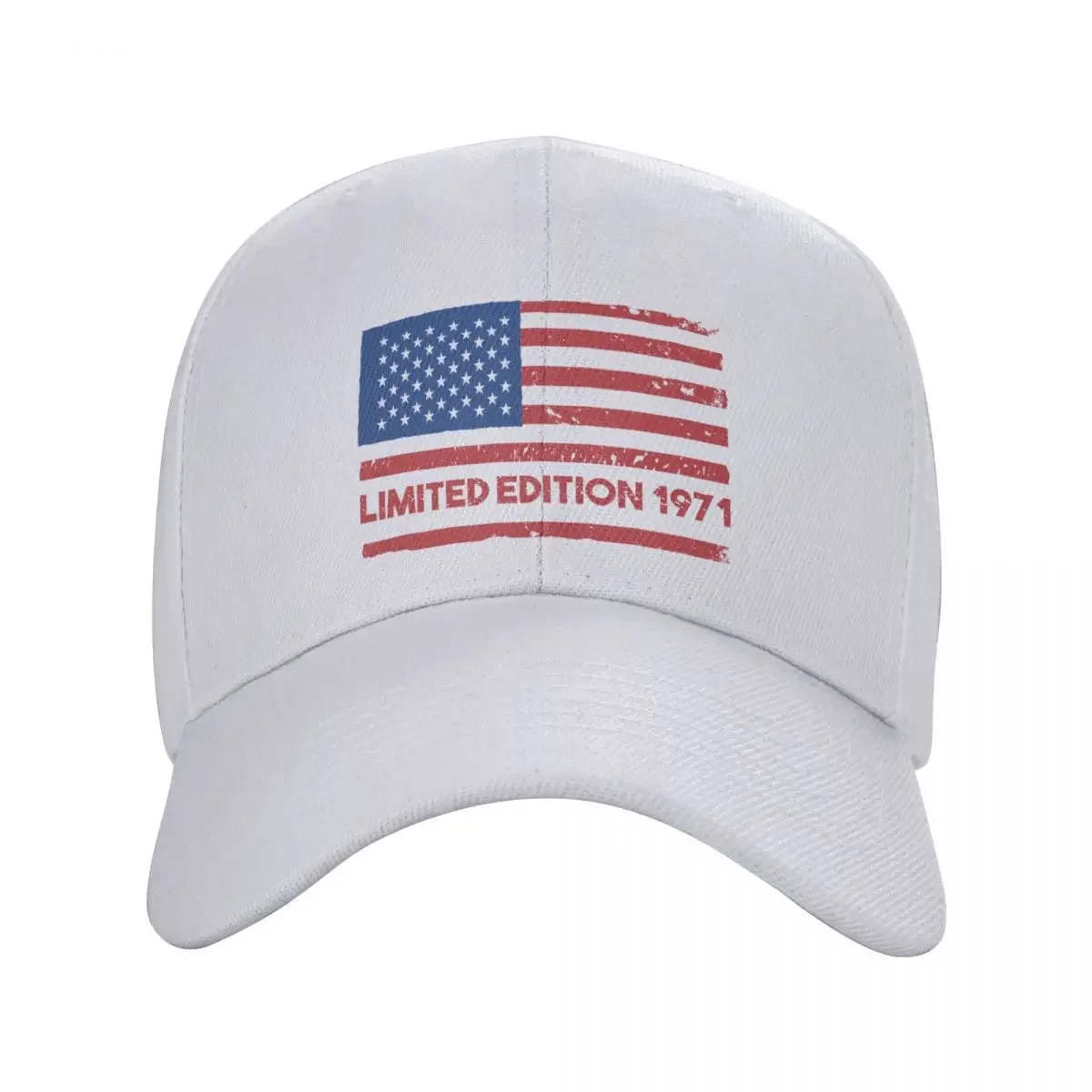 

Fashion USA Flag 1971 Limited Edition Trucker Hat Women Men Personalized Adjustable Unisex Baseball Cap Outdoor