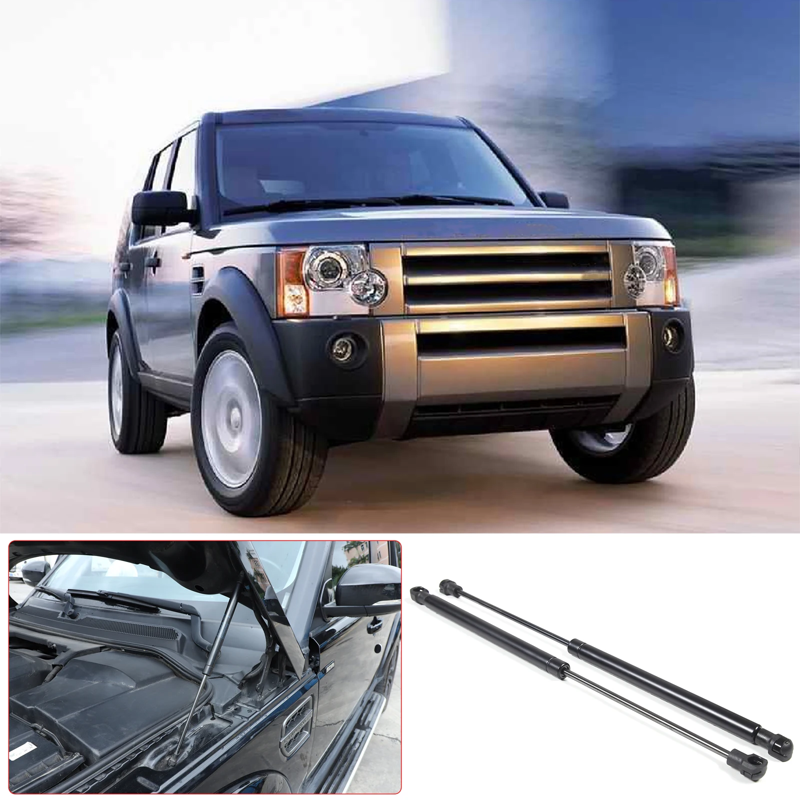 Car Bonnet Hood Gas Spring Strut Lift Support For Land Rover Discovery 4 2004-2016 Tailgate Gas Strut Damper Lift Support Rod