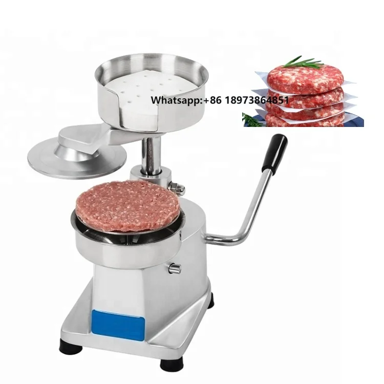 

Wholesale 3 in 1 100/130/150mm Luxury Non Stick Manual Hamburger Patty Press Adjustable Beef Burger Maker with Low Price