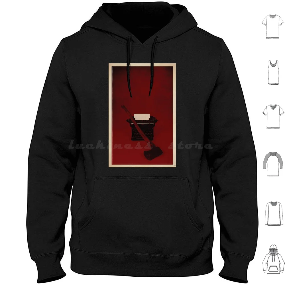 Minimalist Movie Poster Hoodie cotton Long Sleeve Jack Nicholas Stephen King Horror Movie Classic Film Horror Minimalist