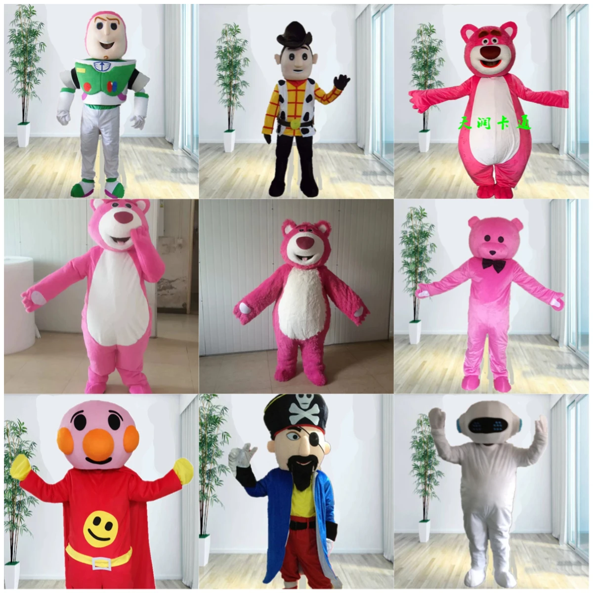

Disney Toy Story Potdemiel ‌Buzz Lightyear Mascot Costume Woody Adult Suits Christmas Halloween