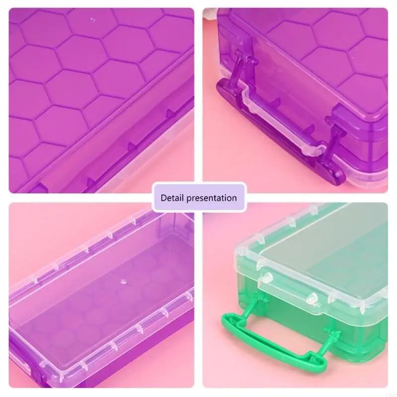 Y4QF CAO CẤP CASE COLESSED CASE PENRET BEN NƯỚC NƯỚC Hộp lưu trữ bút chì Bút bút động Case