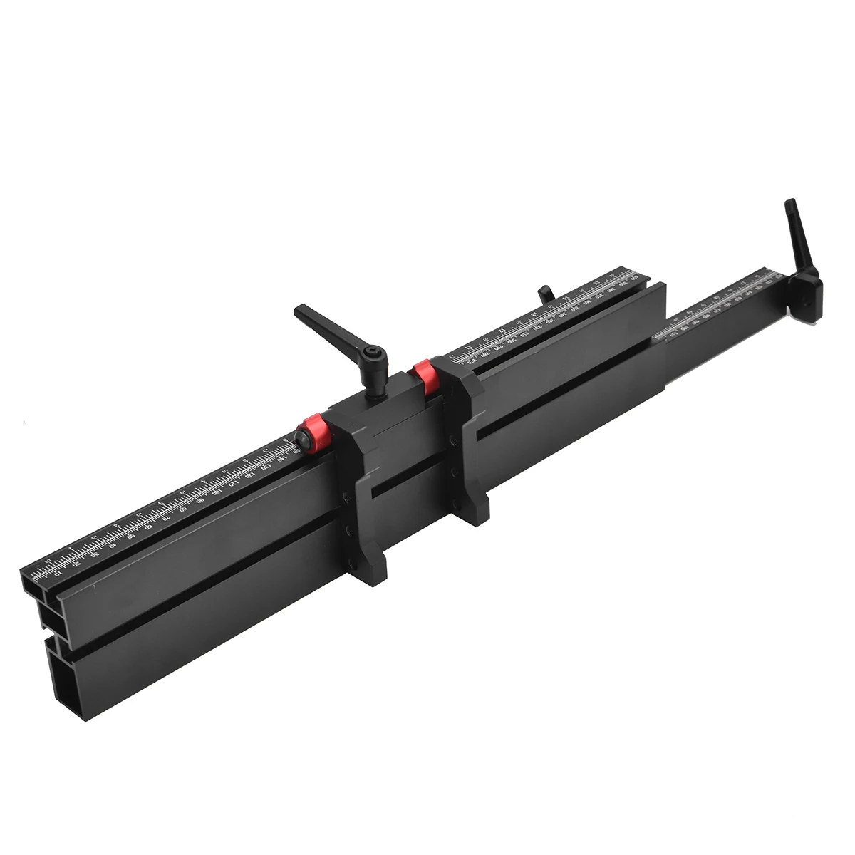 GD716E 760 มม.กล้องโทรทรรศน์ Miter Gauge รั้วขยายสนับสนุนสําหรับงานไม้ Miter Gauge เห็นตาราง Router ตารางโดย ENJOYWOOD