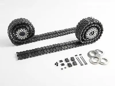 

Mato 1/16 USA M26 Pershing RC Tank Metal Tracks Sprockets Driving Wheels MT002 TH00690-SMT4