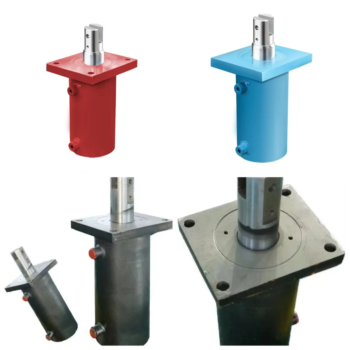 Pressure Packaging Punching Machine Hydraulic Cylinder Flange Heavy Telescopic Pump
