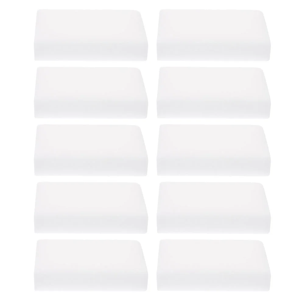 

10 Pcs Sponge Block Pads DIY Felting Materials Handmade Heat Shrinkable Accessories White